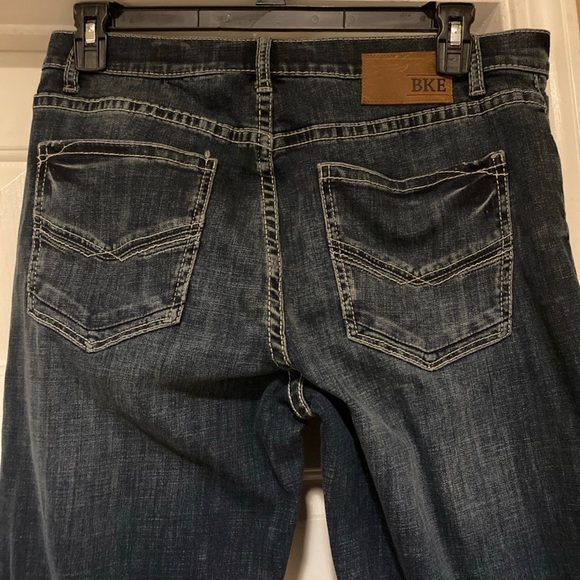 BKE Tyler Bootleg Jeans Men’s Size 34S- 28 inch inseam measurement - Picture 6 of 8